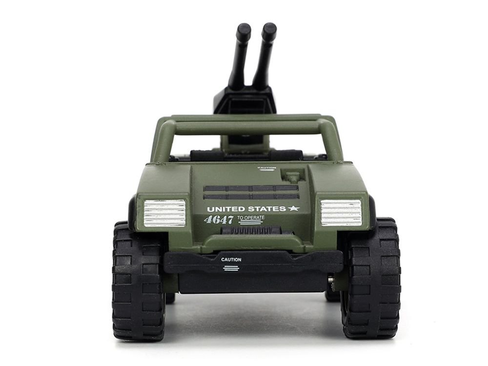 V.A.M.P. Olive Green "G.I. Joe" "Hollywood Rides" Series 1/32 Diecast Car Model by Jada view 5