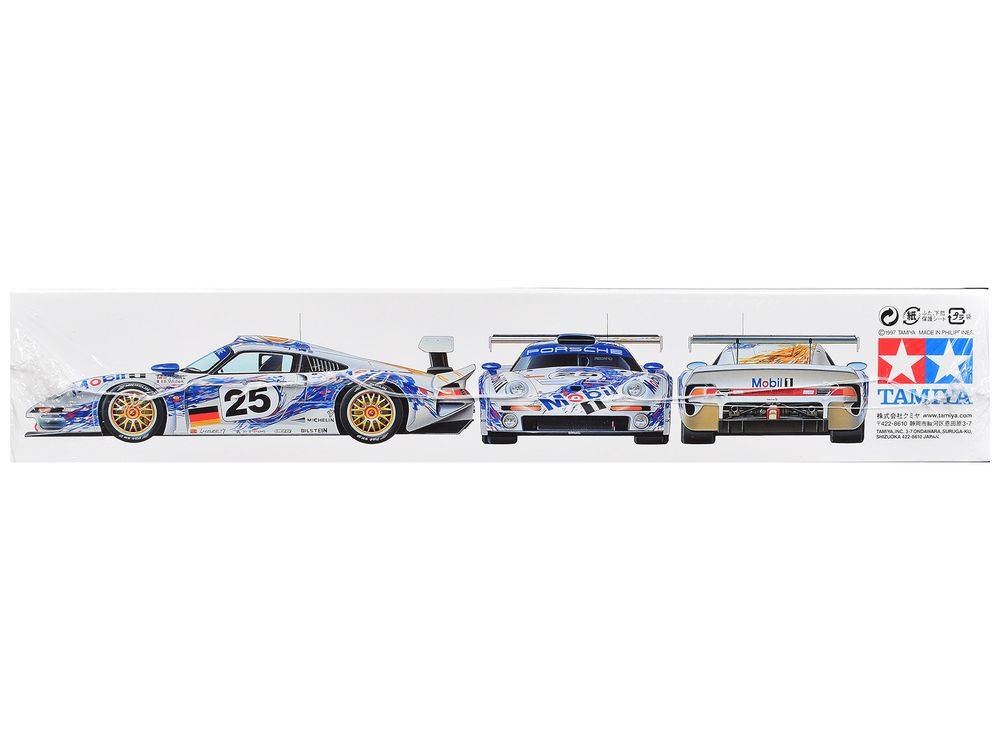 Model Kit Porsche 911 GT1 "24 Hours of Le Mans" (1996) 1/24 Scale Model by Tamiya view 4