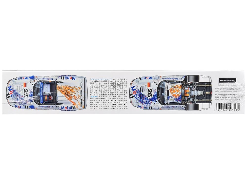 Model Kit Porsche 911 GT1 "24 Hours of Le Mans" (1996) 1/24 Scale Model by Tamiya view 5