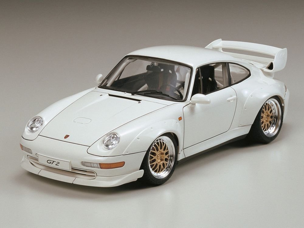 Model Kit Porsche 911 GT2 Street Version 1/24 Scale Model by Tamiya view 2