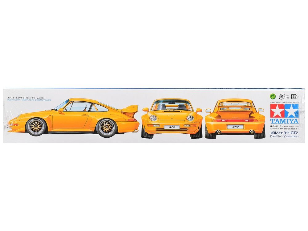 Model Kit Porsche 911 GT2 Street Version 1/24 Scale Model by Tamiya view 4
