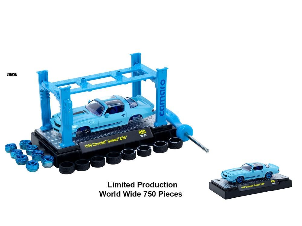Model Kit 3 piece Car Set Release #90 Limited Edition to 6000 pieces Worldwide 1/64 Diecast Model Cars by M2 Machines view 3