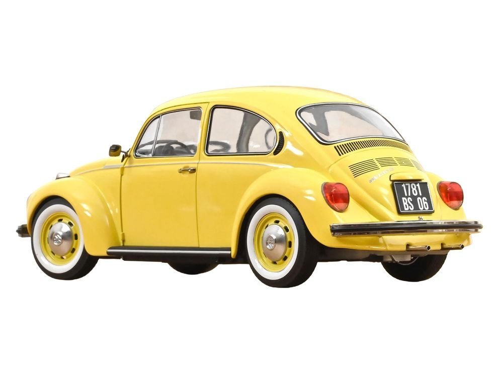 1973 Volkswagen 1303 Beetle Pastel Yellow 1/18 Diecast Model Car by Norev view 3