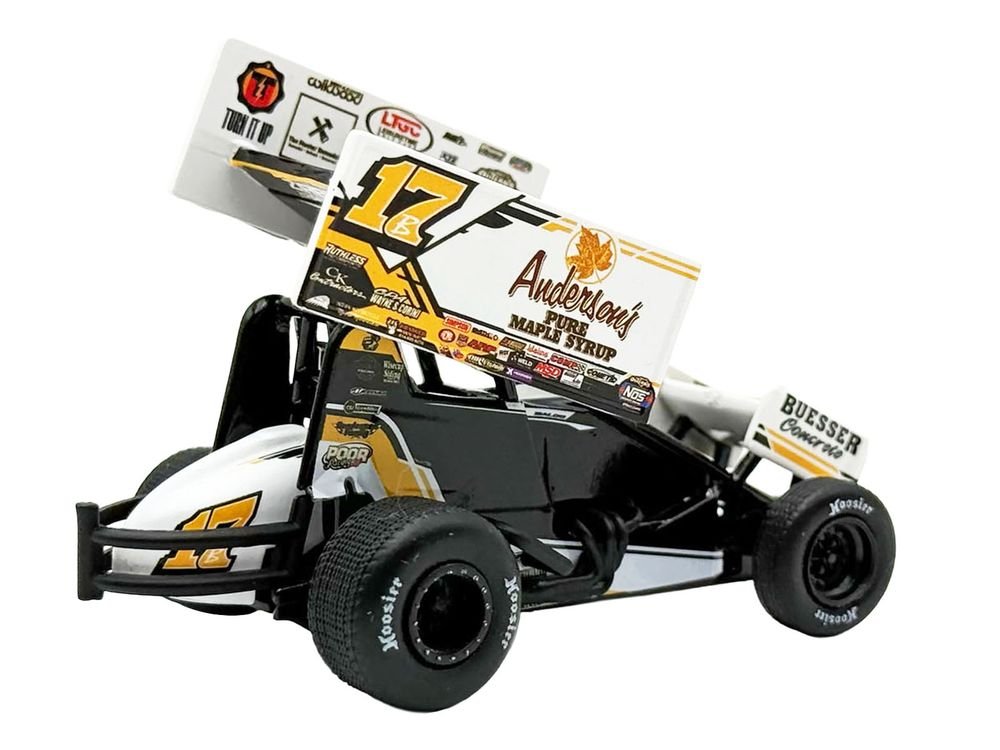 Winged Sprint Car #17B Bill Balog "Anderson's Pure Maple Syrup" (2026) 1/50 Diecast Model Car by ACME view 4