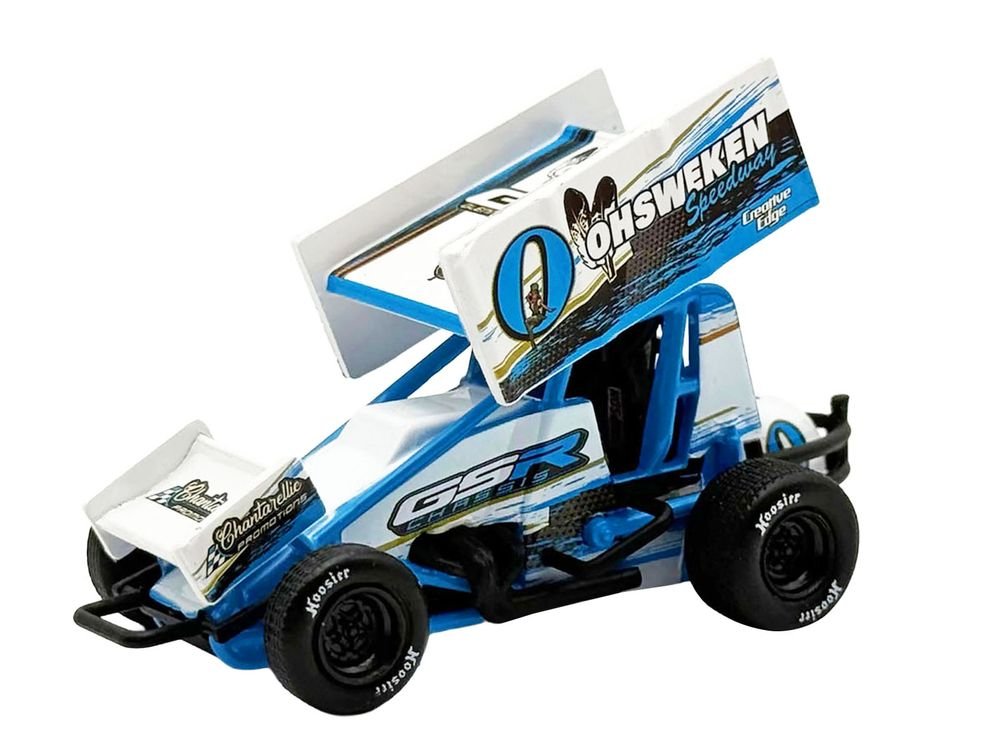 Winged Sprint Car #0 Glenn Styres "Ohsweken Speedway - GSR Chassis" (2026) 1/50 Diecast Model Car by ACME view 2