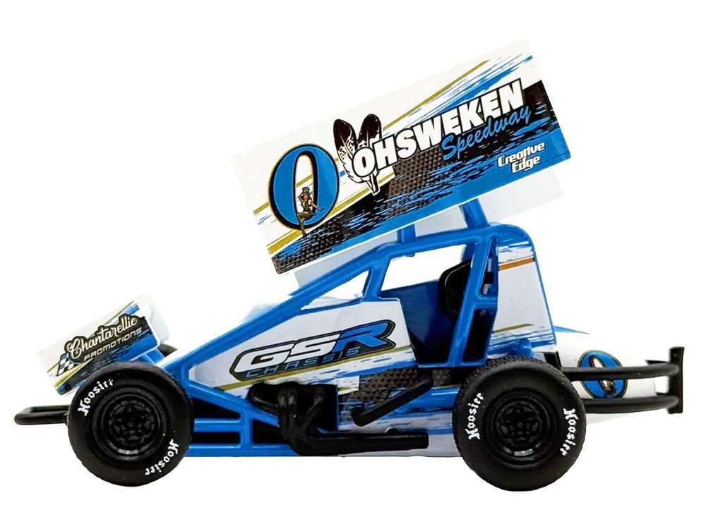 Winged Sprint Car #0 Glenn Styres "Ohsweken Speedway - GSR Chassis" (2026) 1/50 Diecast Model Car by ACME view 3