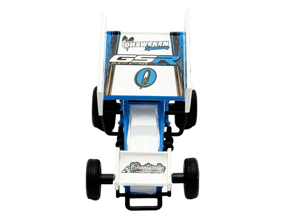 Winged Sprint Car #0 Glenn Styres "Ohsweken Speedway - GSR Chassis" (2026) 1/50 Diecast Model Car by ACME view 5