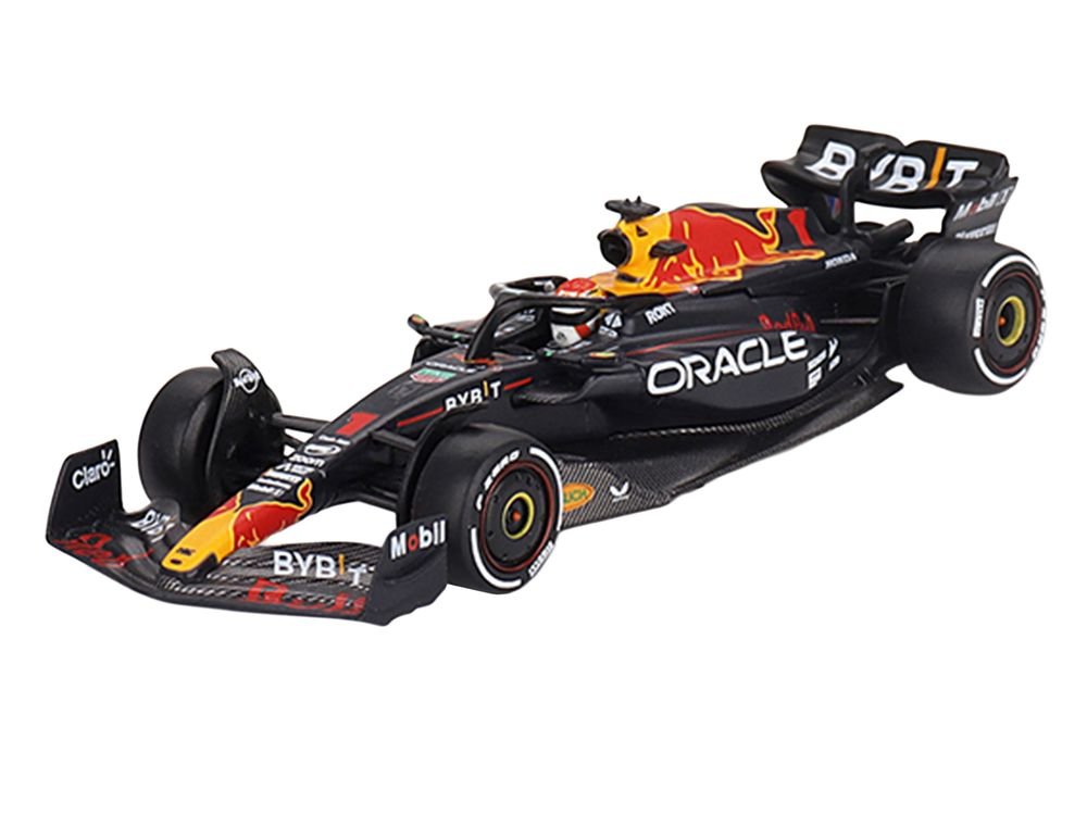 Red Bull Racing RB19 #1 Max Verstappen Winner Formula One F1 "Bahrain GP" (2023) Limited Edition 1/64 Die Cast Model Car by Mini GT view 2