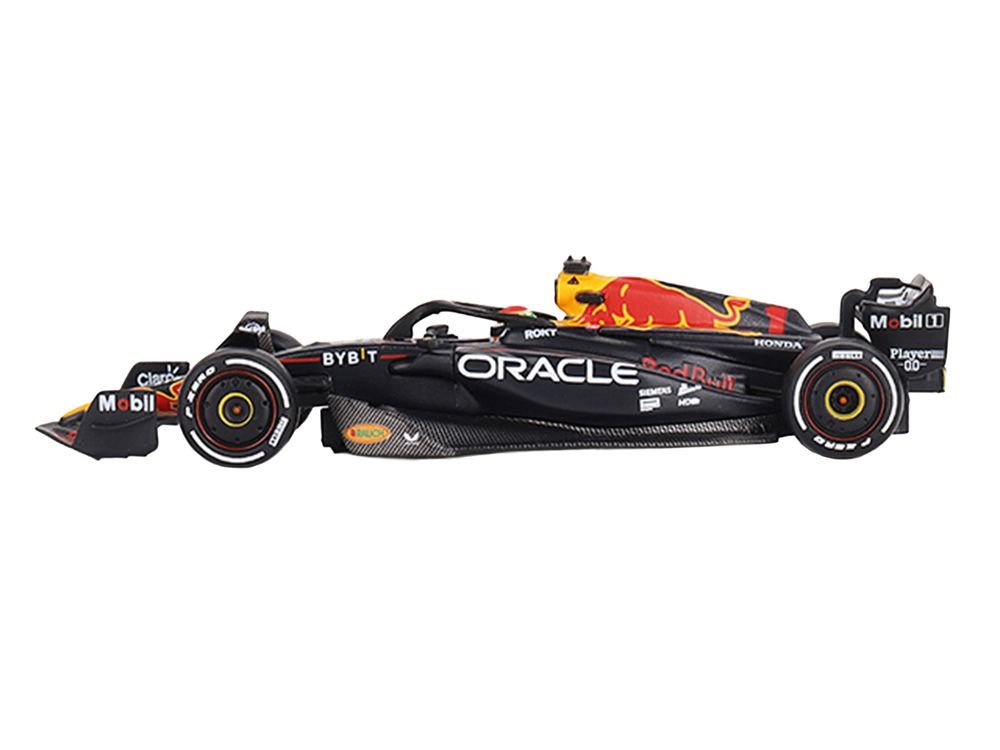Red Bull Racing RB19 #1 Max Verstappen Winner Formula One F1 "Bahrain GP" (2023) Limited Edition 1/64 Die Cast Model Car by Mini GT view 3