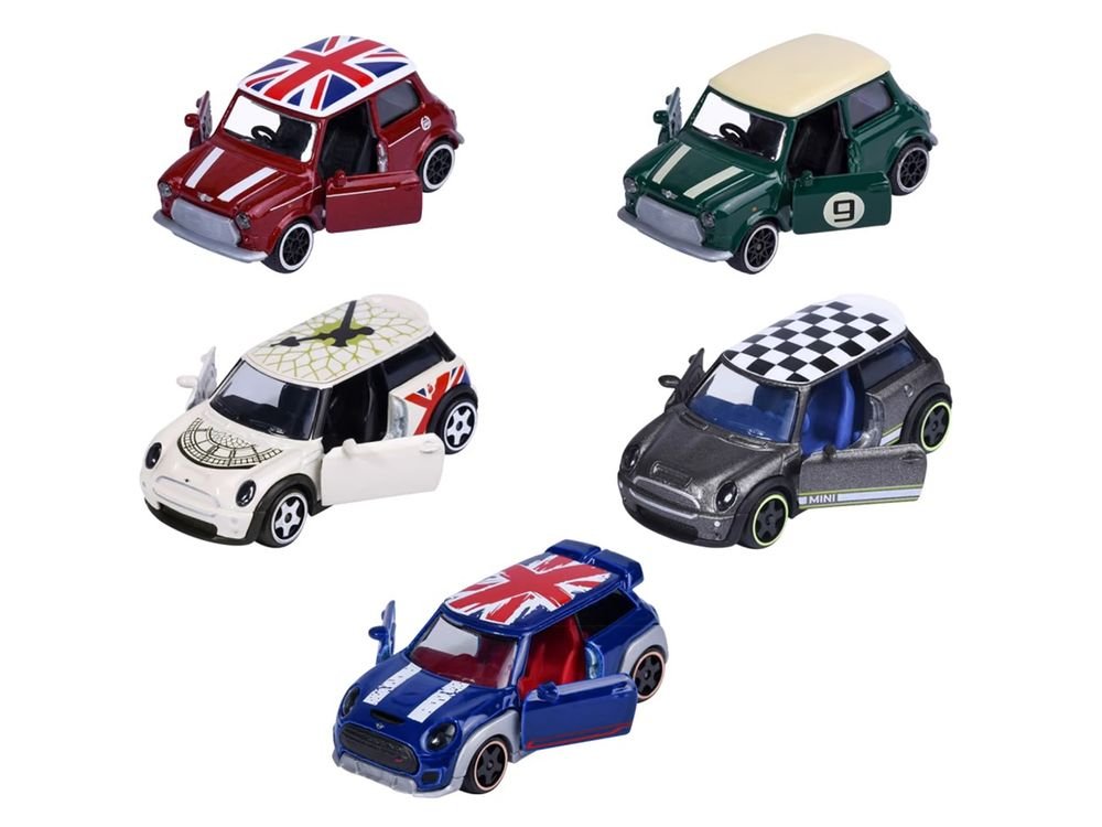 "Mini Icons" 5 Piece Set 1/64 Diecast Model Cars by Majorette view 2