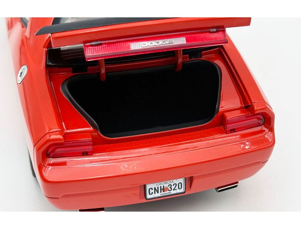 2010 Dodge Challenger SRT8 #01 "The General" Orange Limited Edition to 510 pieces Worldwide 1/18 Diecast Model Car by ACME view 5