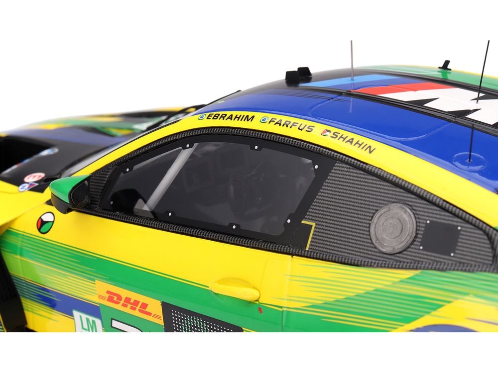 BMW M4 GT3 EVO #31 Pedro Ebrahim - Augusto Farfus - Yasser Shahin "The Bend Team WRT" WEC "6 Hours of Sao Paulo" (2025) 1/18 Model Car by Top Speed view 2