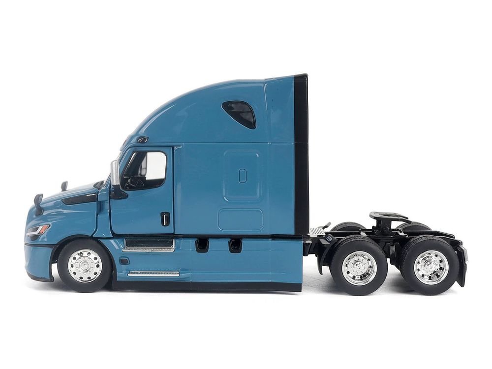 2025 Freightliner Cascadia Gen-5 Sleeper Cab Truck Tractor Signature Blue "Transport Series" 1/50 Diecast Model by Diecast Masters view 2