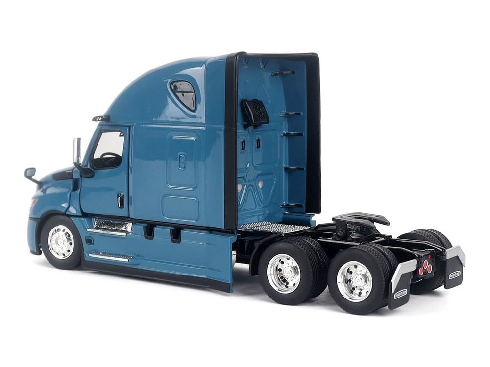 2025 Freightliner Cascadia Gen-5 Sleeper Cab Truck Tractor Signature Blue "Transport Series" 1/50 Diecast Model by Diecast Masters view 3