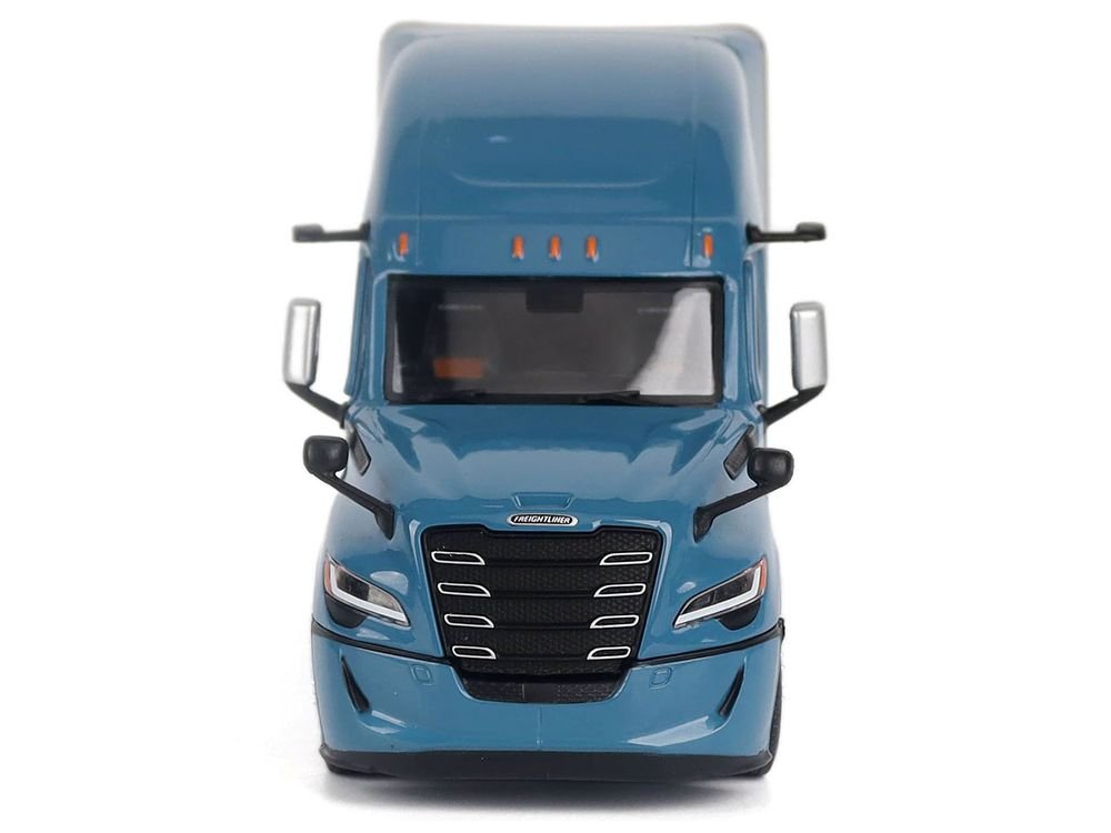 2025 Freightliner Cascadia Gen-5 Sleeper Cab Truck Tractor Signature Blue "Transport Series" 1/50 Diecast Model by Diecast Masters view 4