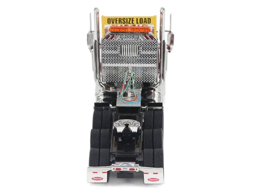 Peterbilt 589 Truck Tractor with Day Cab Legendary Red "Transport Series" 1/50 Diecast Model by Diecast Masters view 5