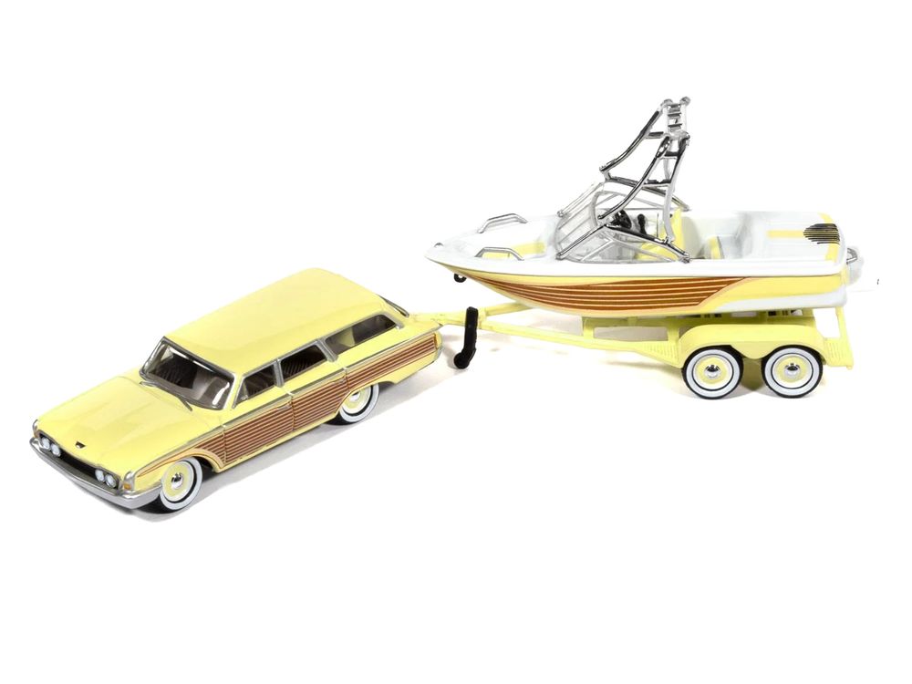 "Tow & Go" 2026 Release 2 Set of 3 pieces 1/64 Diecast Model Cars by Johnny Lightning view 4