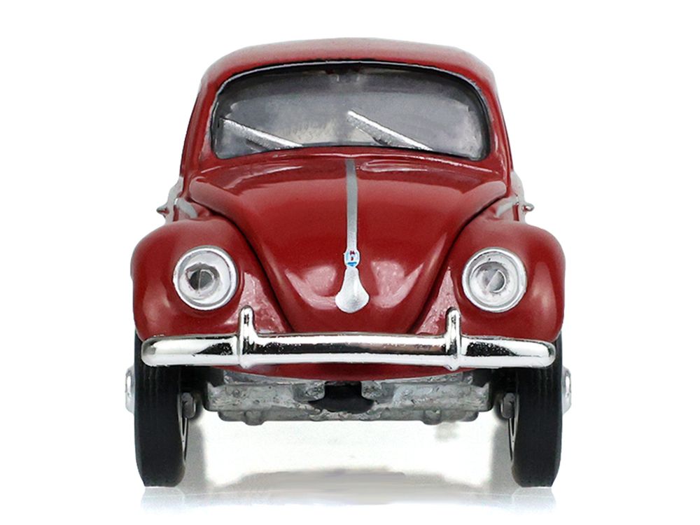 1953 Volkswagen Beetle Split Rear Window Dark Red "Club Vee-Dub" Series 22 1/64 Diecast Model Car by Greenlight view 4