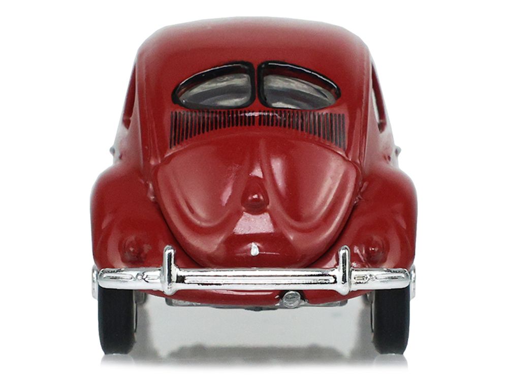 1953 Volkswagen Beetle Split Rear Window Dark Red "Club Vee-Dub" Series 22 1/64 Diecast Model Car by Greenlight view 5