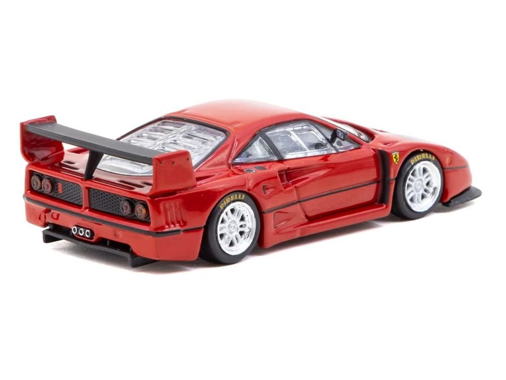 Ferrari F40 GTE Red "Road64" Series 1/64 Diecast Model Car by Tarmac Works view 3