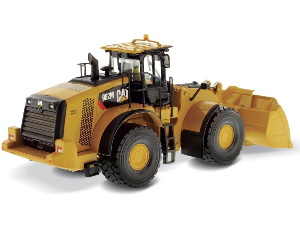 CAT Caterpillar 982M Wheel Loader with Operator "Core Classics Series" 1/50 Diecast Model by Diecast Masters view 4