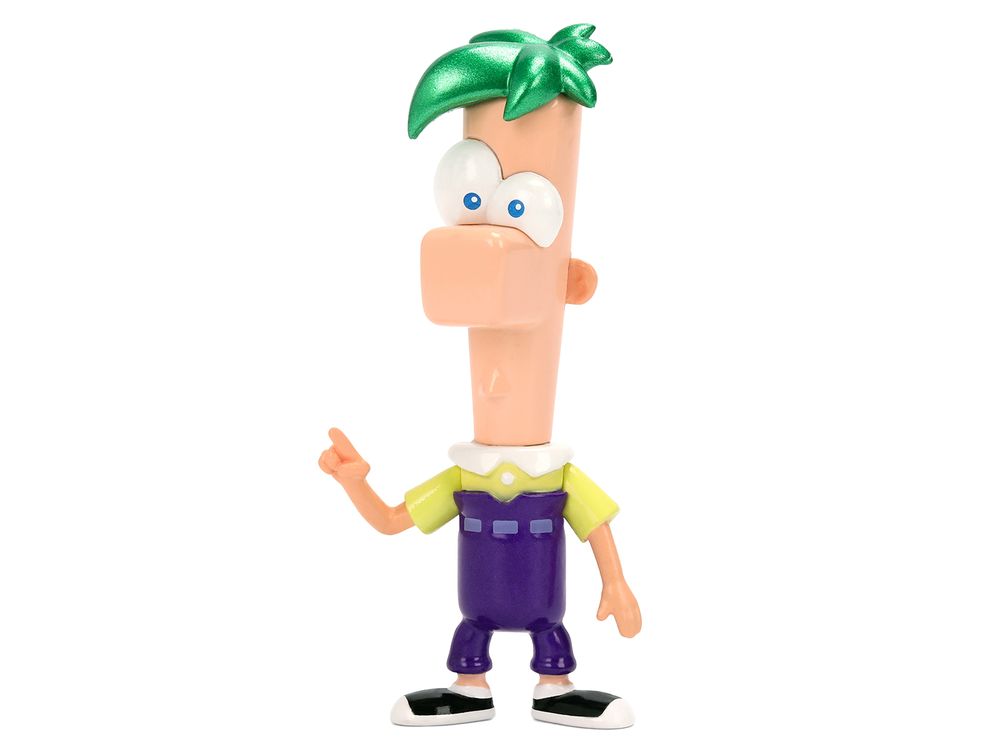 Set of 4 Diecast Figures "Phineas and Ferb" (2007-2015) TV Series "Metalfigs" Series Diecast Models by Jada view 5