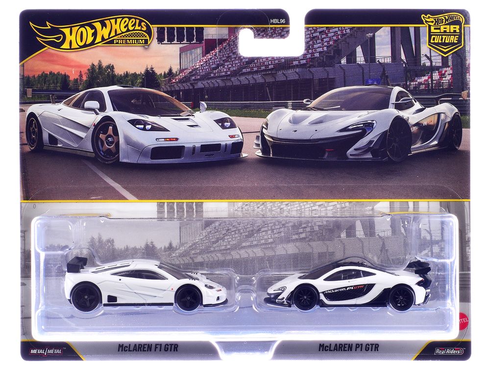 "Car Culture 2 Pack" Assortment Y Set of 16 Cars Diecast Model Cars by Hot Wheels view 4
