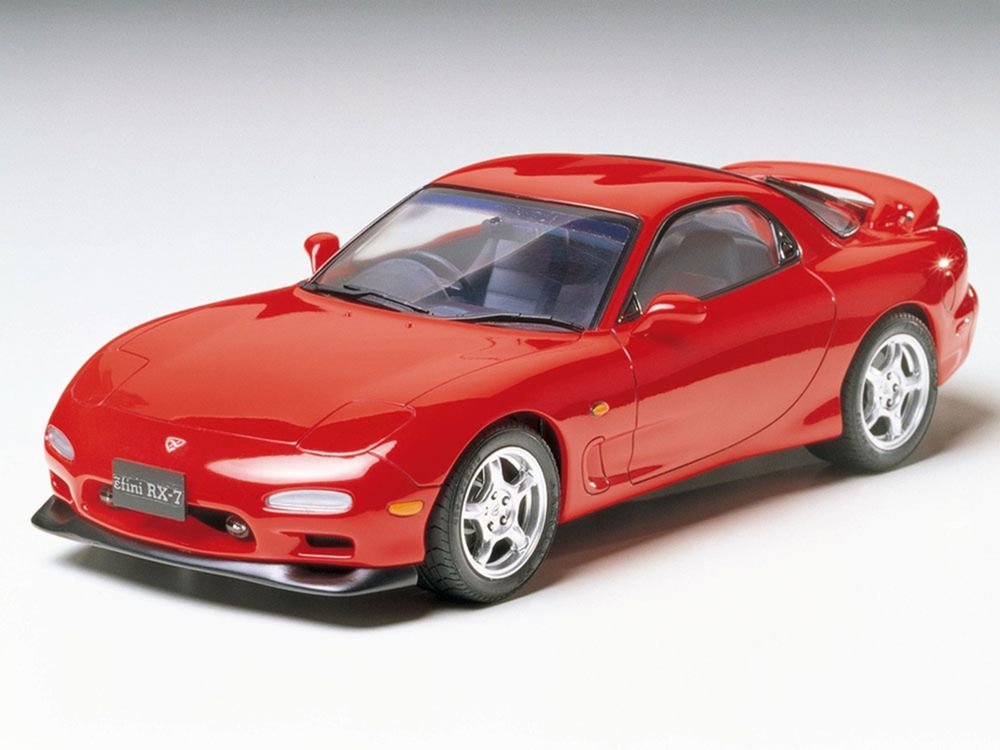 Model Kit Mazda Efini RX-7 1/24 Scale Model by Tamiya view 2