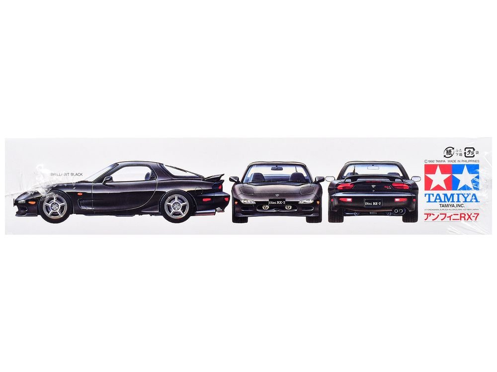 Model Kit Mazda Efini RX-7 1/24 Scale Model by Tamiya view 3