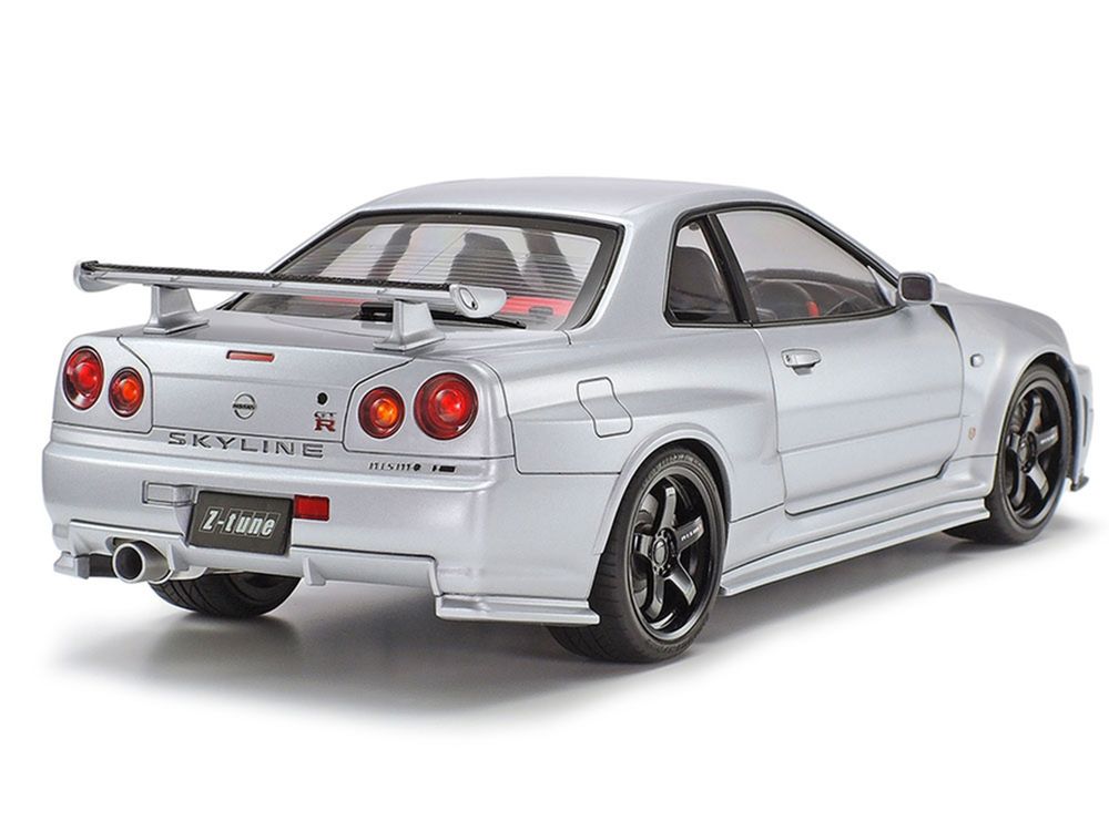 Model Kit Nissan Skyline GT-R (R34) Nismo Z-Tune 1/24 Scale Model by Tamiya view 4
