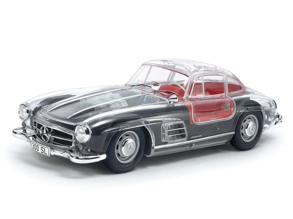 Model Kit Mercedes-Benz 300SL "Full-View" 1/24 Scale Model by Tamiya view 2