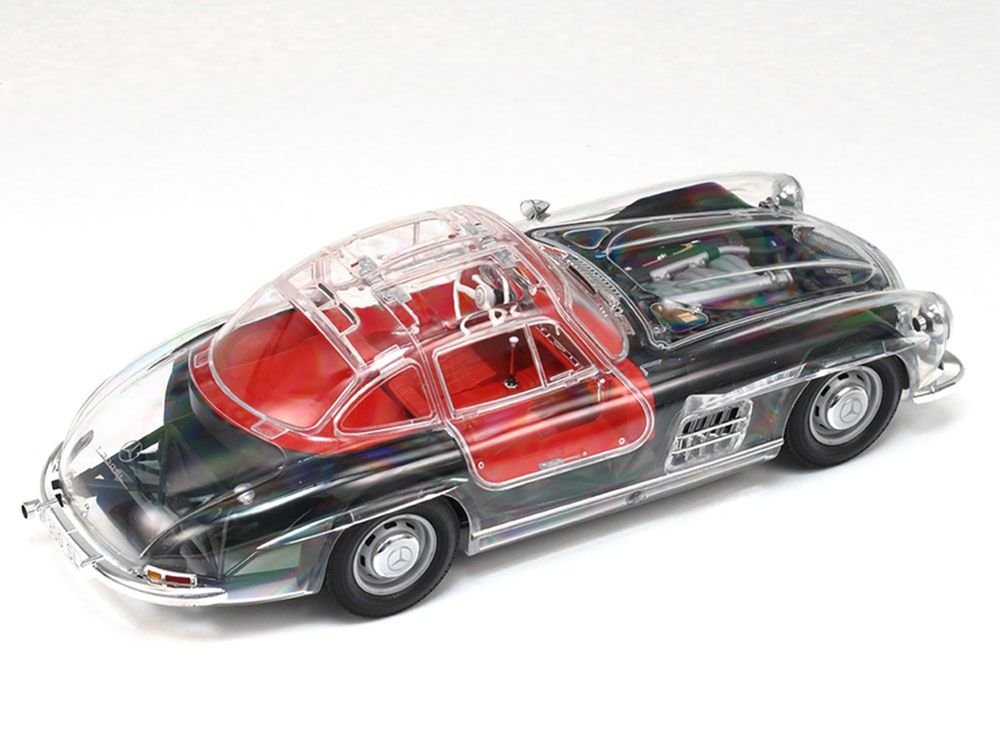 Model Kit Mercedes-Benz 300SL "Full-View" 1/24 Scale Model by Tamiya view 4