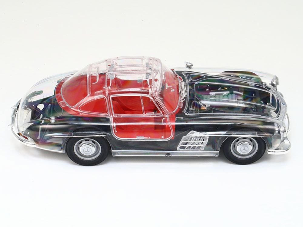 Model Kit Mercedes-Benz 300SL "Full-View" 1/24 Scale Model by Tamiya view 5