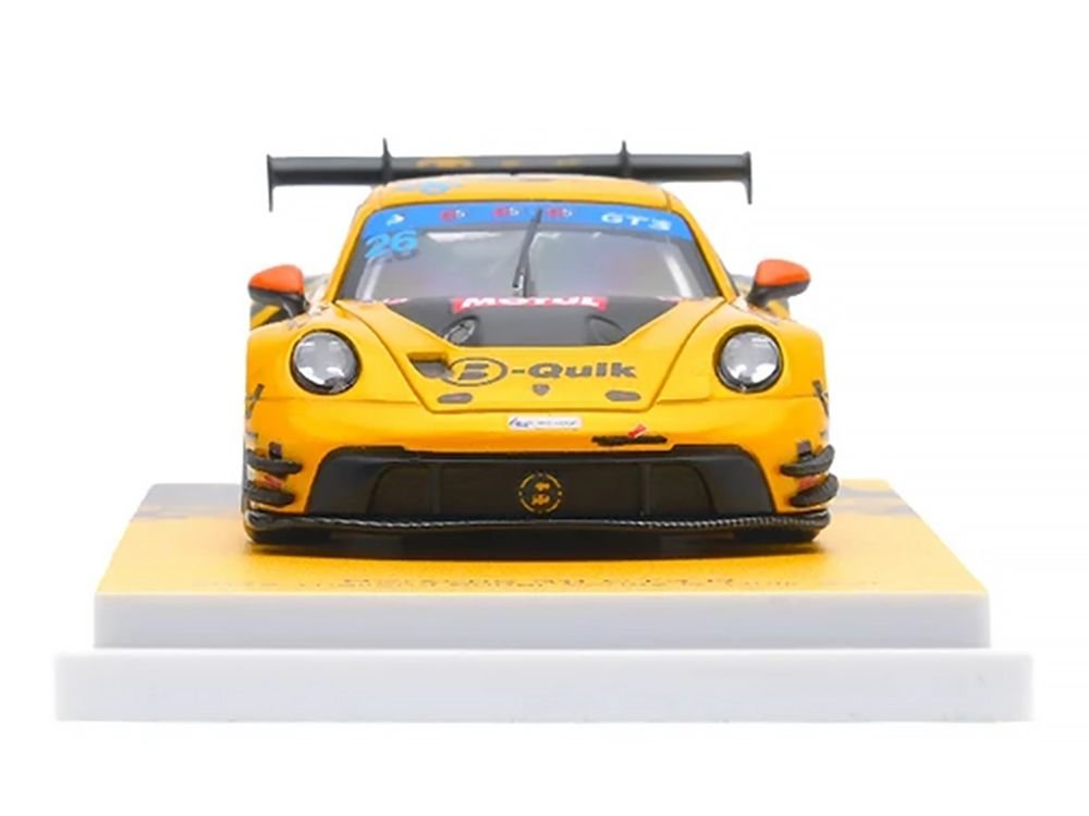 Porsche 911 GT3 R (992) #26 Henk Kiks - Sandy Stuvik "B-Quik Absolute Racing" "Thailand Super Series" (2025) 1/64 Diecast Model Car by Almost Real view 3