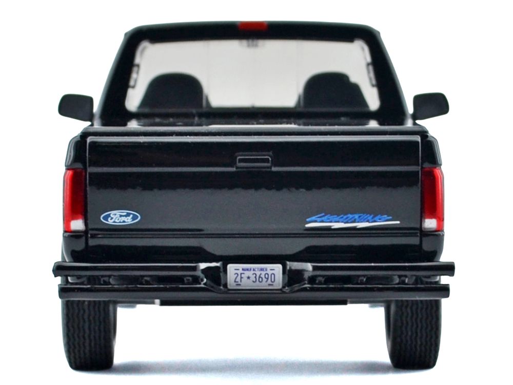 1993 Ford F-150 SVT Lightning Pickup Truck Black "Maxx Design" Series 1/24 Diecast Model Car by Motormax view 4