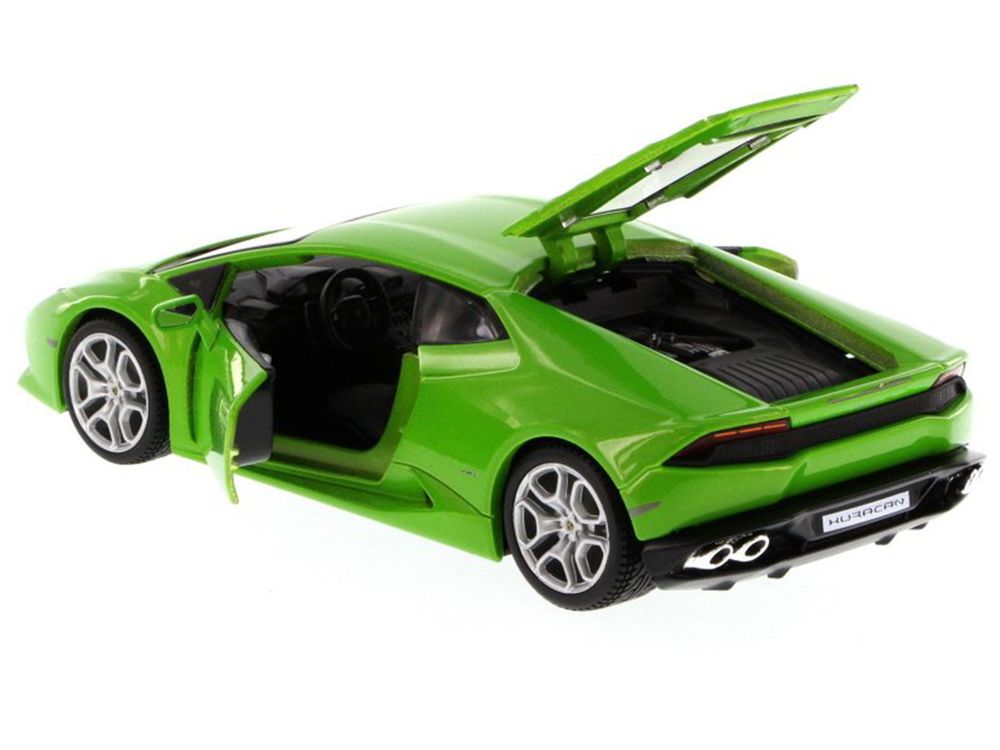 Lamborghini Huracan LP610-4 Green 1/24 Diecast Model Car by Maisto view 4