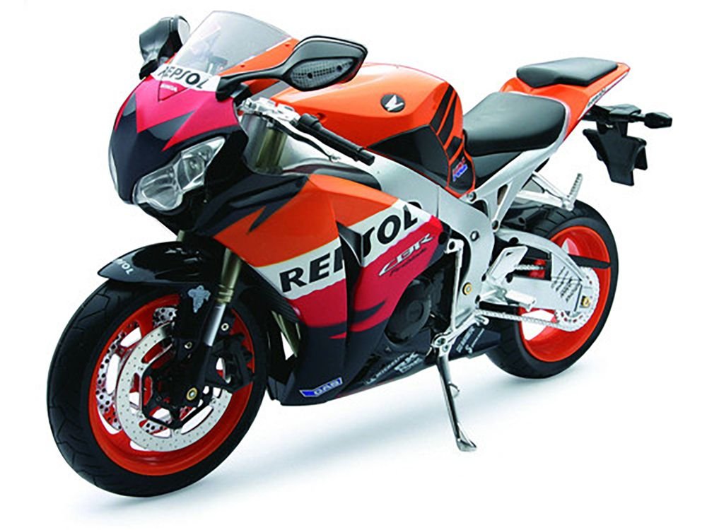2009 Honda CBR1000RR "Repsol" 1/6 Diecast Motorcycle Model by New Ray view 2