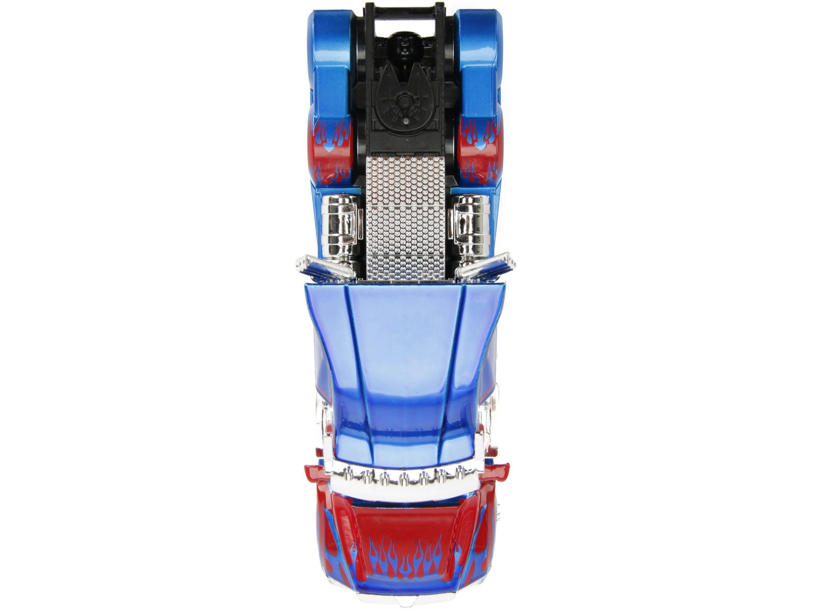 Western Star 5700 XE Phantom Truck Tractor Optimus Prime "Transformers: The Last Knight" (2017) Movie "Hollywood Rides" Series 1/32 Diecast Model Car by Jada view 4