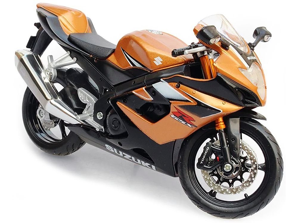 Suzuki GSX R1000 Bronze 1/12 Diecast Motorcycle Model by Maisto view 2