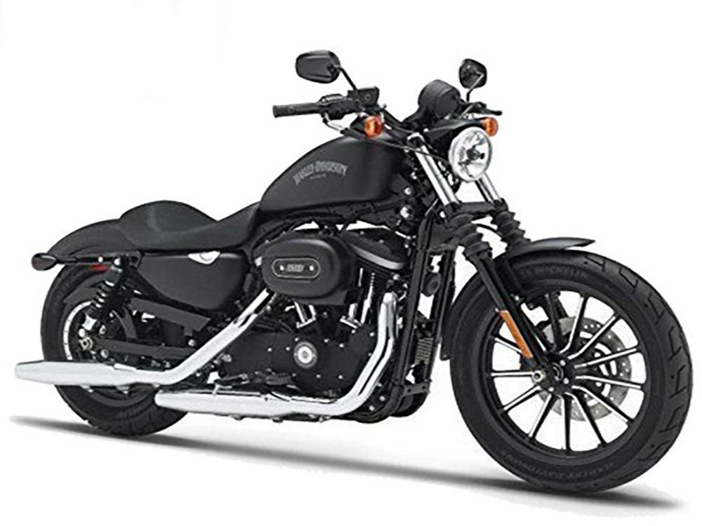 2014 Harley Davidson Sportster Iron 883 1/12 Diecast Motorcycle Model by Maisto view 2