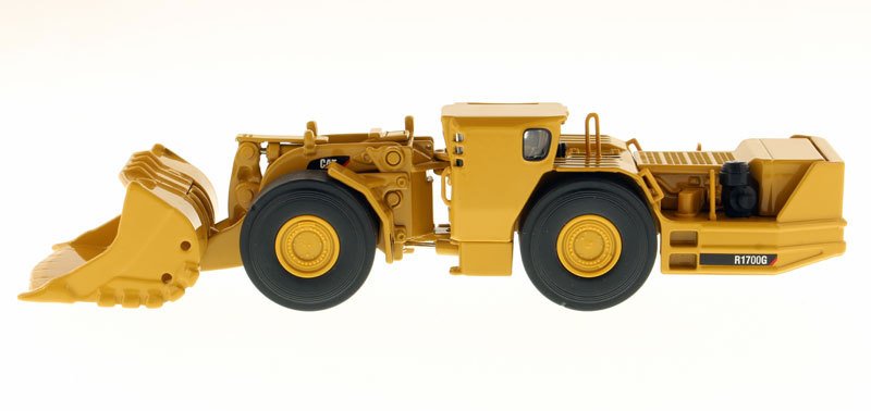 CAT Caterpillar R1700G Underground Mining Loader with Operator "Core Classics" Series 1/50 Diecast Model by Diecast Masters view 3
