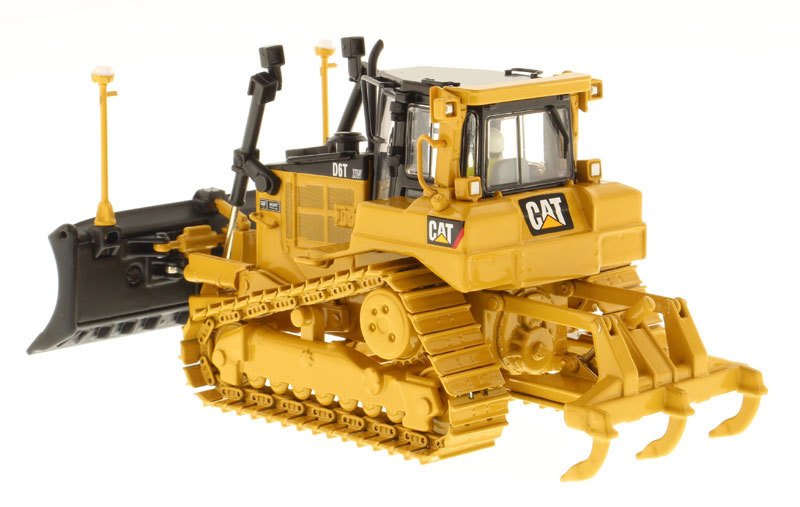 CAT Caterpillar D6T XW VPAT Track Type Tractor with AccuGrade GPS Technology and Operator "Core Classics" Series 1/50 Diecast Model by Diecast Masters view 3