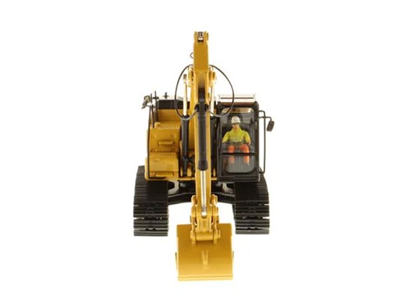 CAT Caterpillar 320F L Hydraulic Excavator with Operator "Core Classics" Series 1/50 Diecast Model by Diecast Masters view 4