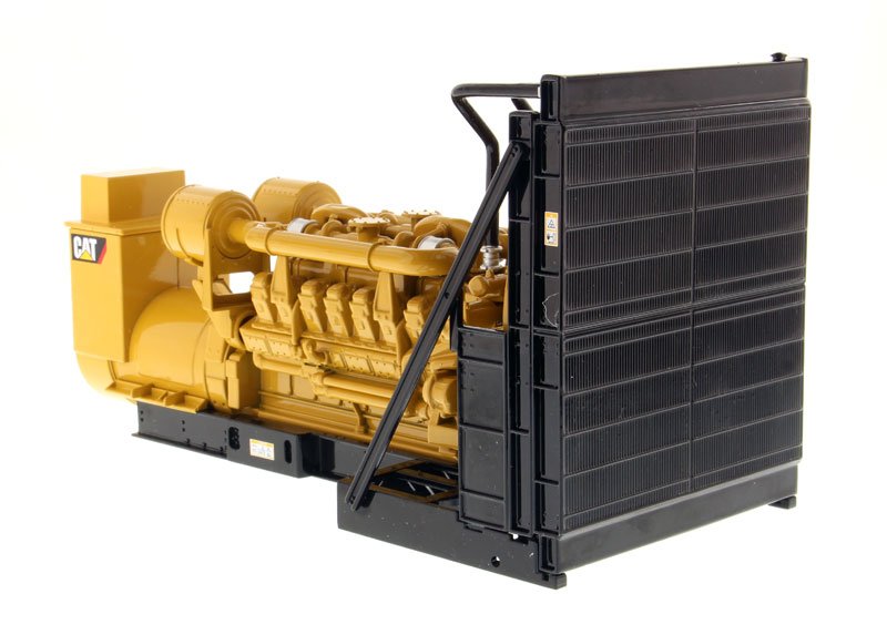 CAT Caterpillar 3516B Engine Generator 3 piece Set "Core Classic" Series 1/25 Diecast Model by Diecast Masters view 2