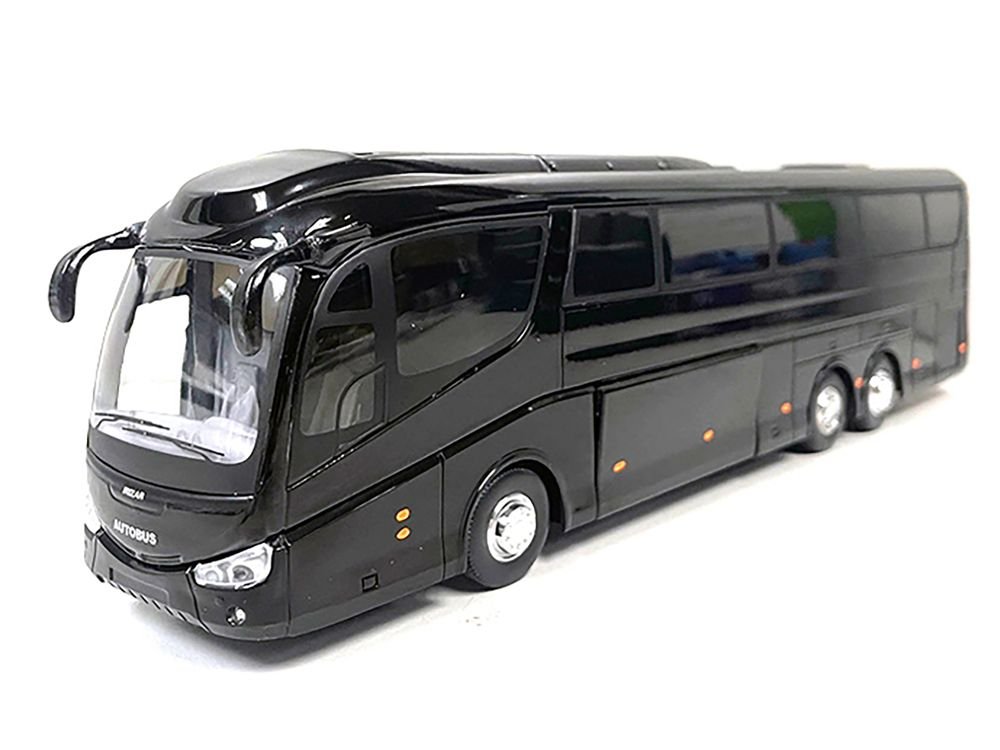 Super Coach Autobus Black 1/50 Diecast Model by Cararama view 2