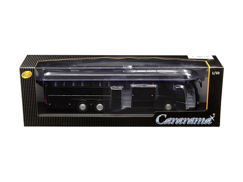 Super Coach Autobus Black 1/50 Diecast Model by Cararama view 3