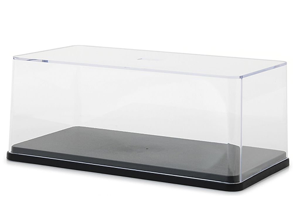 Collectible Display Show Case with Black Plastic Base for 1/24 Scale Models by Greenlight view 2
