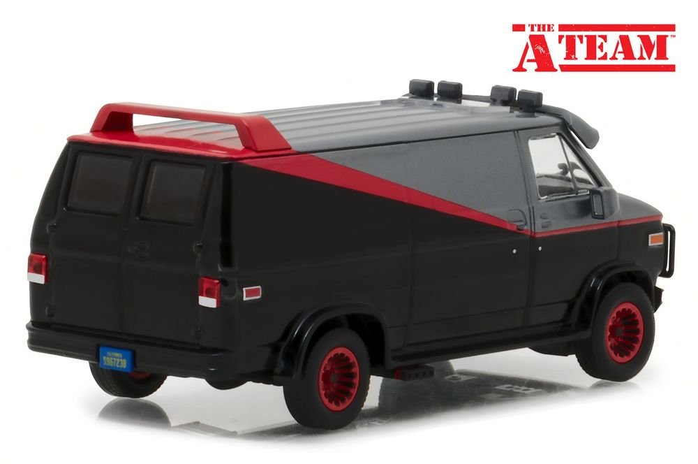 1983 GMC Vandura "The A-Team" (1983-1987) TV Series 1/43 Diecast Model Car by Greenlight view 2