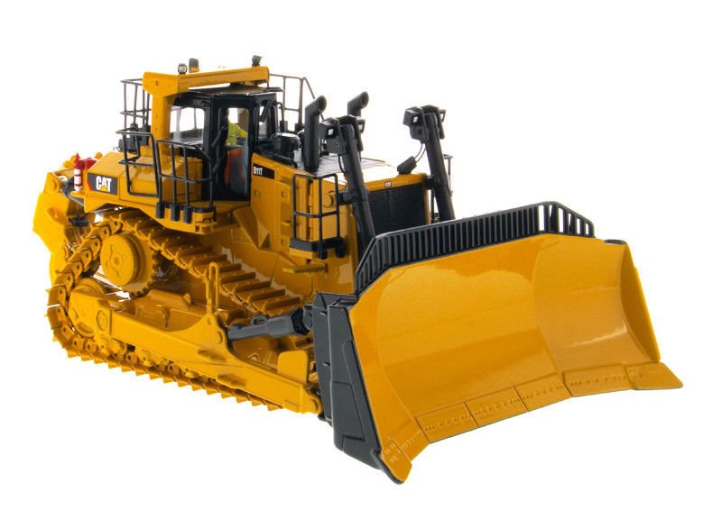 Cat Caterpillar D11T Track Type Tractor Dozer "JEL" Design with Operator "Core Classics" Series 1/50 Diecast Model by Diecast Masters view 3