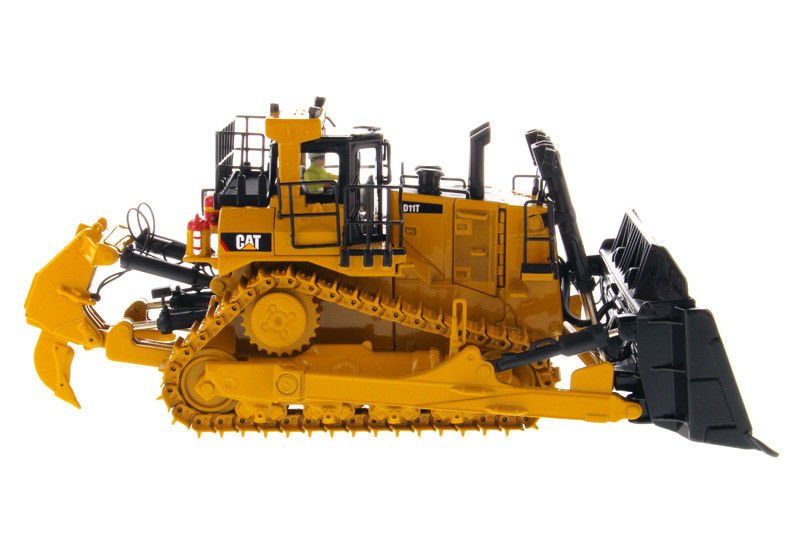 Cat Caterpillar D11T Track Type Tractor Dozer "JEL" Design with Operator "Core Classics" Series 1/50 Diecast Model by Diecast Masters view 4